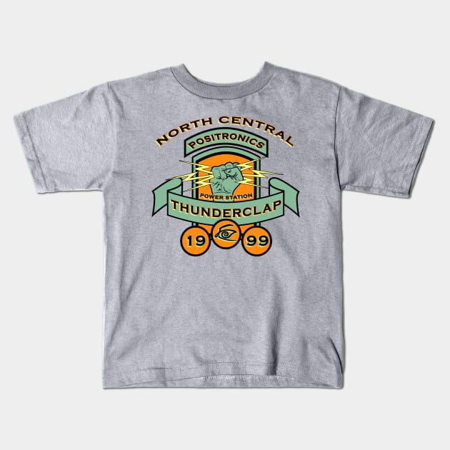 North Central Positronics Kids T-Shirt by rexthinks